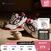 Champion 冠军休闲鞋男Sonic Skate V1厚底板鞋女面包鞋 红色 39