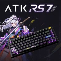 ATK 艾泰克 RS7电竞磁轴键盘高端竞技单模热升华键帽全铝超高精度75配列