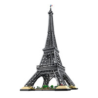 LEGO 乐高 10307埃菲尔铁塔法国巴黎世界建筑拼装积木玩具礼物