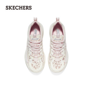 斯凯奇（Skechers）2024年赵露思同款糕糕鞋夏季舒适透气运动休闲女鞋117520 薰衣草色/LAV 39.5 尺码偏大，选小一码