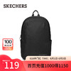 SKECHERS 斯凯奇 2024年大容量休闲双肩包L324U129 碳黑/0018 均码