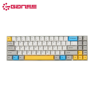 GANSS 71D/83D 高斯机械键盘 2.4G双模 白色 ALT 71D（有线+蓝牙双模）