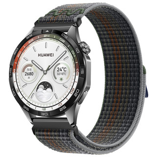 watchbond 适用佳明Garmin手表Forerunner255/245/235织绣尼龙vivomove4S表带Venu3/2智能Fenix6/pro/935/945/955/5x/7x