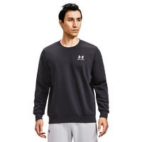 安德玛 UNDERARMOUR）春夏Essential男子抓绒圆领训练运动卫衣1374250 灰色012 XXL