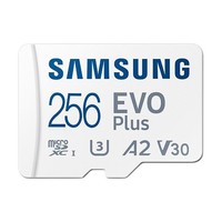 SAMSUNG 三星 EVO Plus microSD存储卡 256GB（V30、C10、A2）