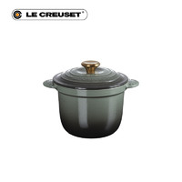 LE CREUSET 酷彩 法国进口S系列珐琅铸铁微压焖炖煮煲汤锅百里香绿