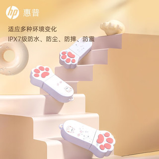 惠普（HP） 惠普金属u盘3.2可爱创意萌宠迷你U盘办公车载手机优盘 【新3.2炫酷虎爪】+type-c转接头 128G