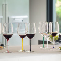 RIEDEL 奥地利进口RIEDEL璀璨系列赤霞珠红酒杯创意彩杆手工红白葡萄酒杯