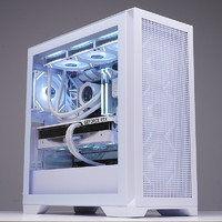 SAMA 先马 颜之神mesh 台式机电脑机箱ATX防尘散热360水冷中塔M-ATX机箱