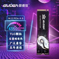 GUDGA 固德佳 GXF-R M.2 NVMe PCIe4.0 512GB固态硬盘SSD兼容PS5 TLC颗粒