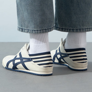 Onitsuka Tiger鬼冢虎男鞋女鞋 2024夏季运动鞋舒适透气轻便耐磨休闲鞋 250/经典一脚穿/后跟可踩 36