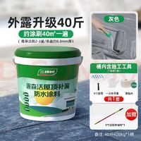 三棵树 漆（SKSHU） 趣森活屋顶防水补漏材料外墙屋顶防水涂料