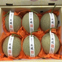 新鲜水果 山东网纹瓜 4.5 斤装(1-2个)
