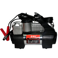 嘉西德 汽车打气泵 双缸车载充气泵 电动打气机 300W大功率永磁直驱金属电机 0355