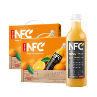 88VIP：NONGFU SPRING 农夫山泉 NFC橙汁 900ml*4*2箱组合装 共8瓶