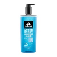 88VIP：adidas 阿迪达斯 全新升级男士洗发沐浴洁面三合一沐浴露运动后舒缓600ml