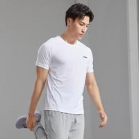 LI-NING 李宁 短袖T恤男士24款健身系列夏季圆领针织运动服