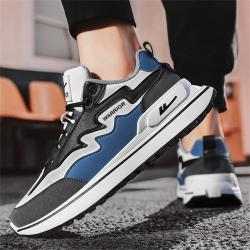 warrior回力24夏季潮流百搭男鞋学生跑步轻便舒适运动鞋工作休闲厚底