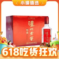 88VIP：泸州老窖 特曲 第十代 52%vol 浓香型白酒 165ml*6瓶