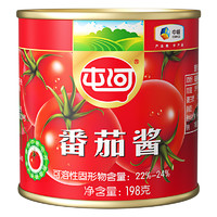 88VIP：屯河 中粮屯河蕃茄酱198g儿童意面酱0添加剂西红柿罐头火锅底料