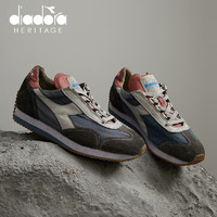 diadora 迪亚多纳 男女鞋欧产运动脏蜡石洗复古做旧慢跑鞋 EQUIPE