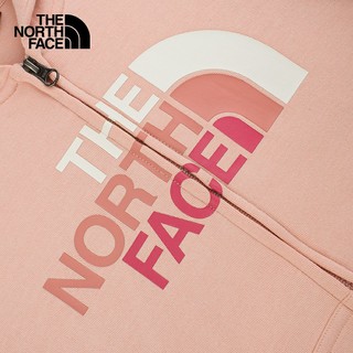 THE NORTH FACE儿童节北面童装儿童卫衣女童运动卫衣针织外套|5AYV UBF/粉色 120/XXS