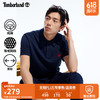 Timberland 官方男装POLO衫春夏季新款户外休闲商务|A62T5 A62T5433/深宝石蓝 M