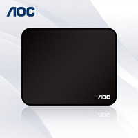 AOC 冠捷 全属性系列电竞游戏鼠标垫小号加厚锁边办公键盘电脑书桌垫黑色270