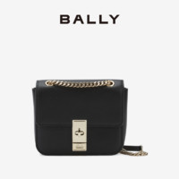 BALLY 巴利 女士黑色皮革迷你包6302314