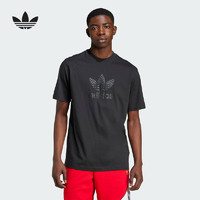 adidas 阿迪达斯 三叶草缀低调徽标篮球短袖2024夏男运动半袖IZ2527