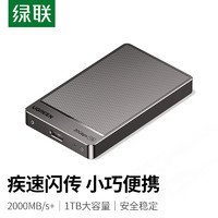 UGREEN 綠聯 1TB移動固態硬盤（PSSD） Type-C USB3.2高速傳輸2000MB/s 支持手機直連電腦外接存儲硬盤