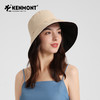 88VIP：KENMONT 卡蒙 遮热凉感时尚百搭日系双面戴大头围可折叠防晒渔夫帽