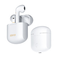 EDIFIER 漫步者 蓝牙耳机真无线立体声z2 plus双半入耳式5.2运动防水适用于苹果华为安卓小米lollipods 21新款白色