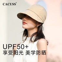 88VIP：CACUSS 防晒棒球帽女夏季防紫外线显脸小素颜百搭太阳帽