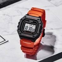 CASIO 卡西欧 男表casio方形学生电子运动时尚防水手表