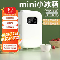 闲鸟 车载冰箱迷你mini小型冷藏箱车家两用宿舍出租房化妆品母乳制冷箱