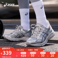 ASICS 亚瑟士 跑步鞋女鞋缓震运动鞋透气回弹跑鞋 GEL-CONTEND 4 灰色 38