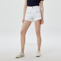 Gap 盖璞 女装夏季高腰A字版型修身牛仔裤585707工装风短裤