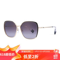 芙拉 FURLA全框女款SFU363J太阳镜潮搭开车防晒防紫外线墨镜600300亮玫瑰金