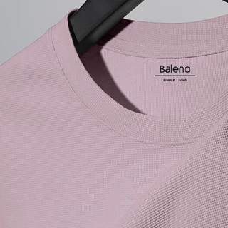 Baleno 班尼路 男士圆领短袖T恤 PC20240330-23PD13-1-72 浅紫色 XL