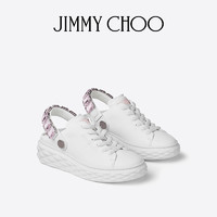 JIMMY CHOO [夏季新品]JIMMY CHOO/DIAMOND 男女同款休闲运动鞋小白鞋JC