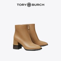 TORY BURCH 方跟拉链短靴靴子 155490