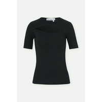 88VIP：REMAIN Birger Christensen 夏季女轻熟挖剪棉质混纺T恤NAP颇特