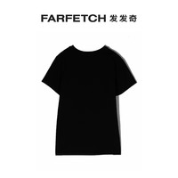 [Final Sale]Moschino童装logo刺绣棉T恤FARFETCH发发奇