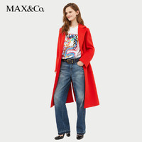 MAX&Co. 麦克斯蔻 2024春夏新款双带玛丽珍鞋6521014602maxco