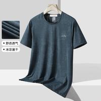 GOLD SHARK 金鲨 短袖男透气网眼T恤大码衣服夏季休闲运动凉感体恤