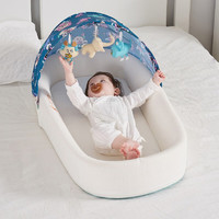 CLCEY 便携式床中床宝宝婴儿床可折叠新生儿睡床移动仿生子宫床上床防压 粉色
