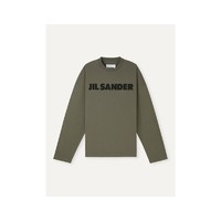 88VIP：JIL SANDER 印花棉质平纹布长袖T恤