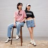 adidas 阿迪达斯 情侣款休闲简约上衣圆领短袖T恤男女夏季adidas阿迪达斯轻运动