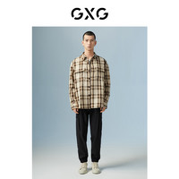 GXG 男装 商场同款黑色收口工装长裤 22年秋季新品城市户外系列